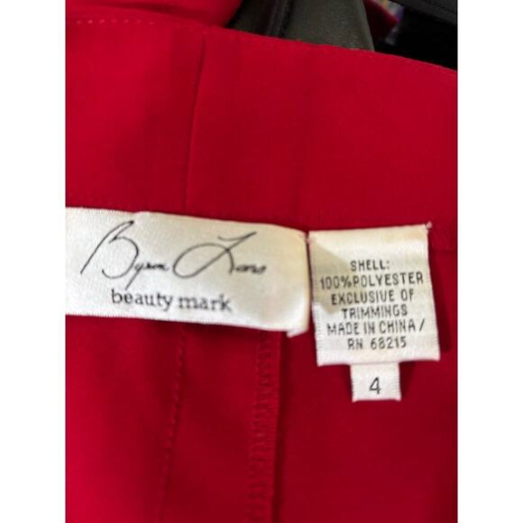 Byron Lars Beauty Mark red dress, 4, vintage, bold, statement, minimalist, chic - Picture 6 of 6